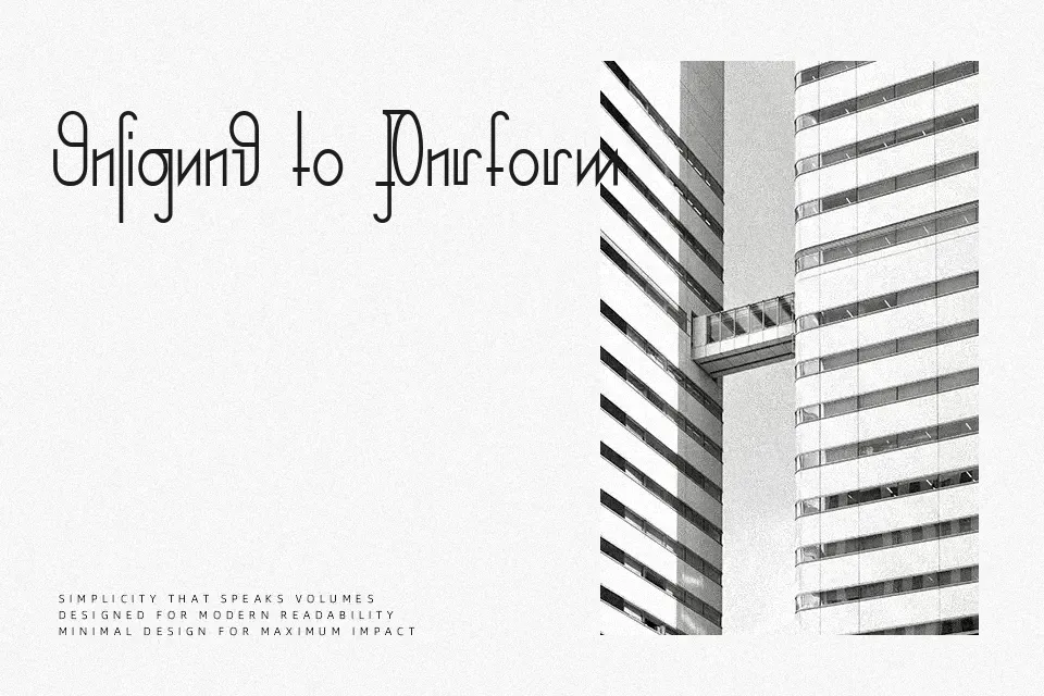 Rudelskopf Deutsch Font Font Preview for Creative Poster