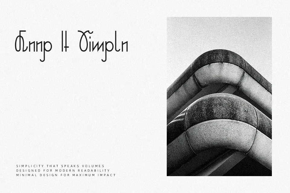Rudelskopf Deutsch Font Decorative Font Preview for Packaging