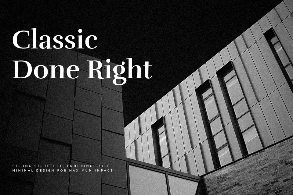 Rufina Font Serif Font Preview for Headline