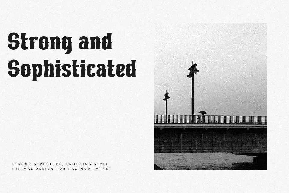Ruihant Font Font Preview for Bold Mood