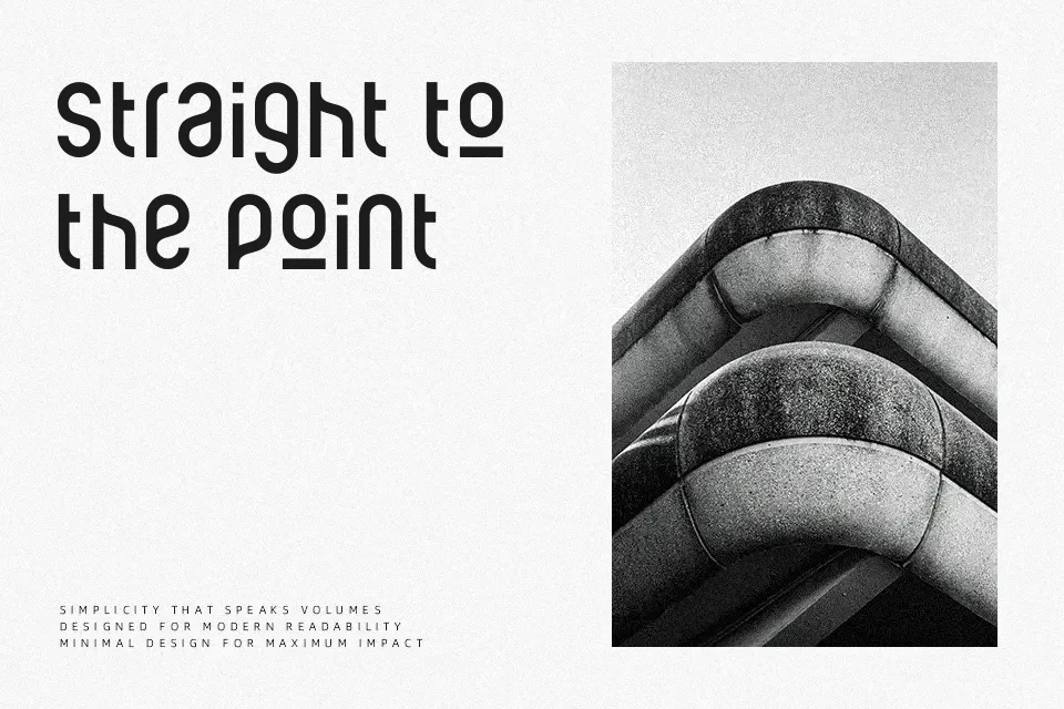 Ruler Modern Font Decorative Font Preview for Headline