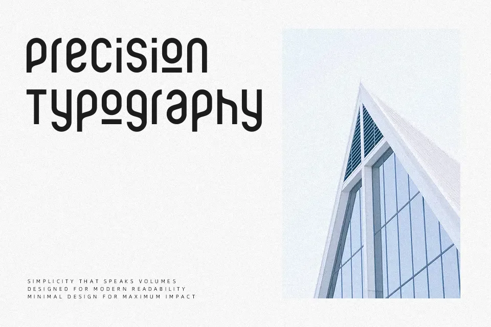 Ruler Modern Font Decorative Font Preview