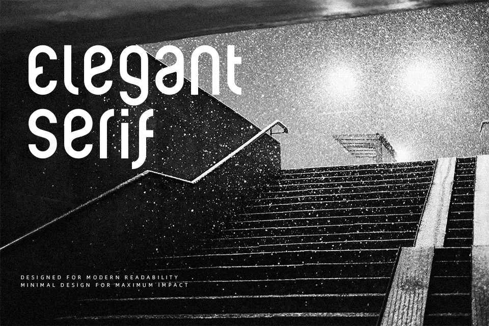 Ruler Modern Font Sans Serif Font Preview for Packaging