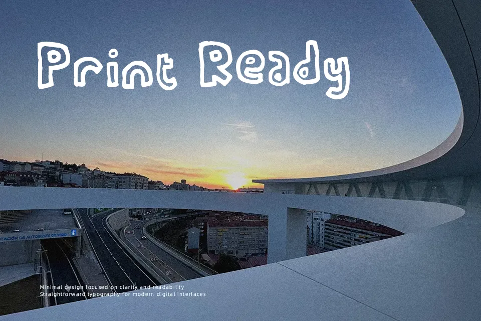 Running On Empty Font Display Font Preview
