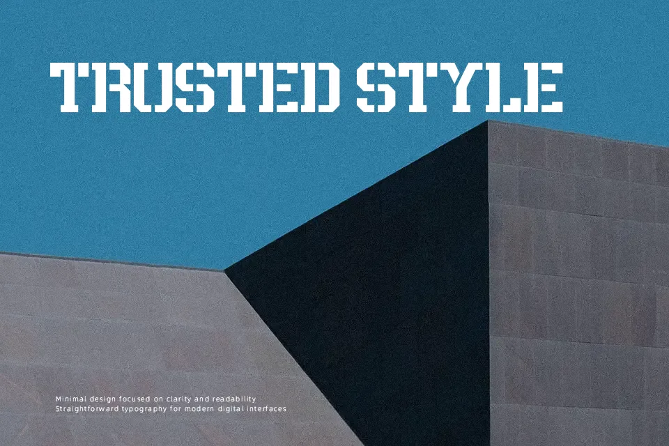 Rush Rush Font Font Preview for Rough Poster