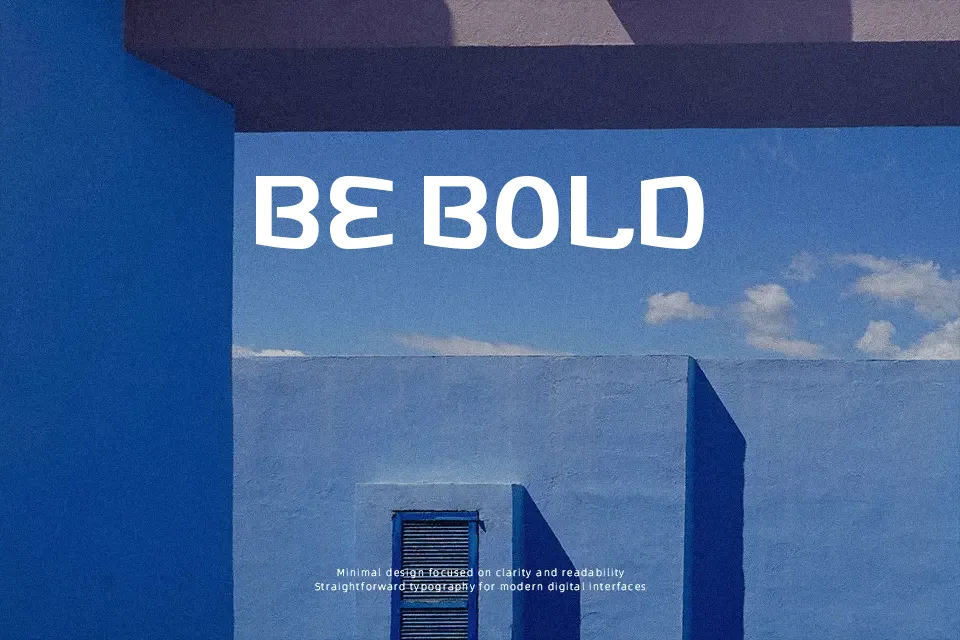 Russia Five Font Geometric Font Preview for Headline