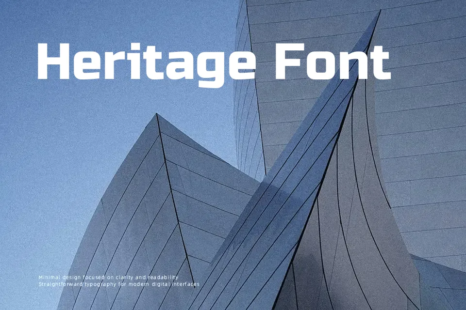 Russo One Font Font Preview for Bold Website