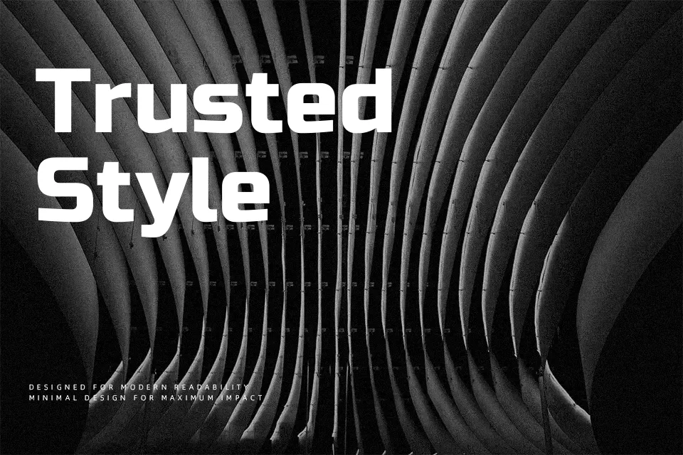 Russo One Font Font Preview for Bold Headline