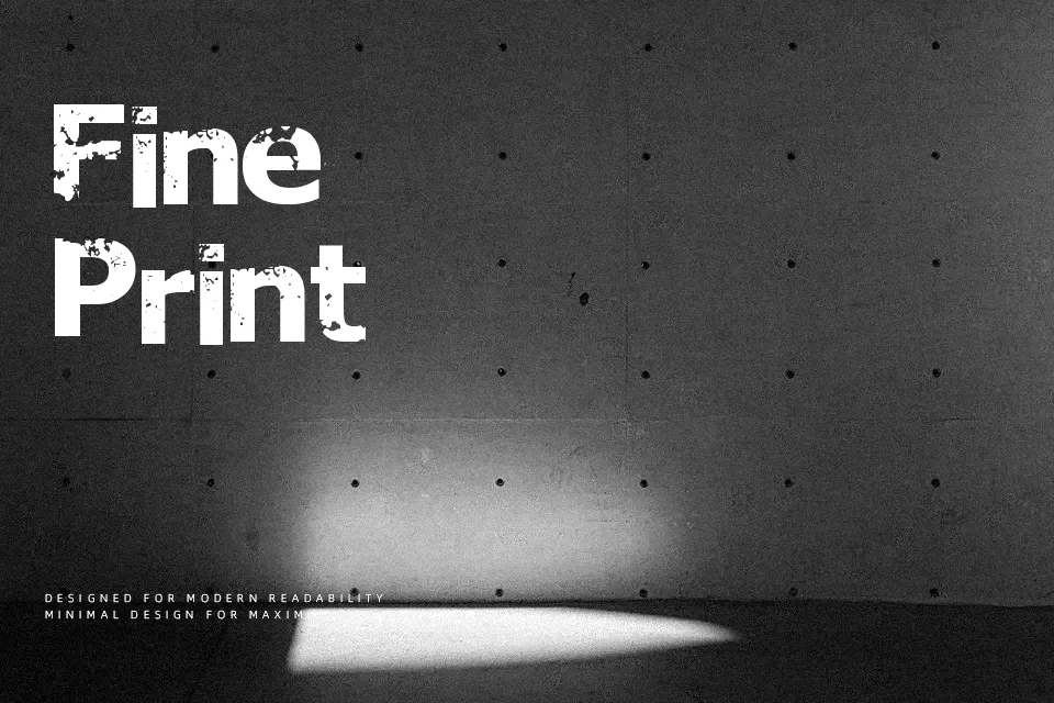 Rusto Font Font Preview for Vintage Advertising
