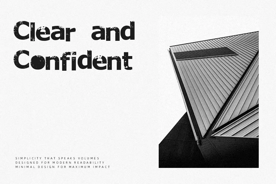 Rusto Font Font Preview for Vintage Packaging