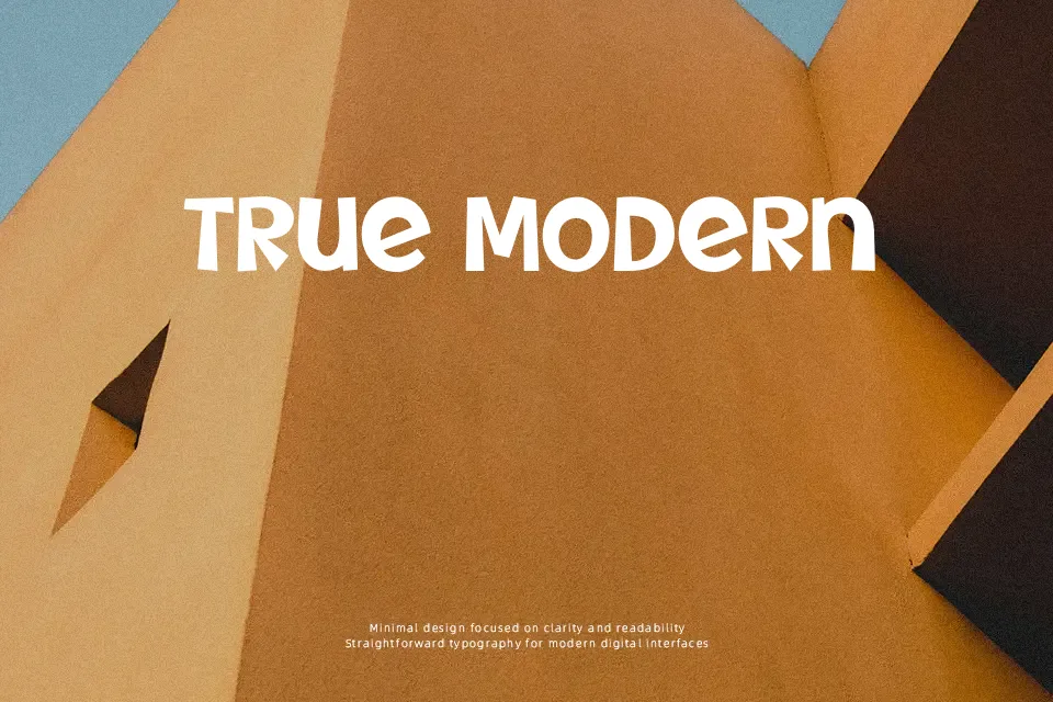 Ruzack Mojok Font Display Font Preview for Kids