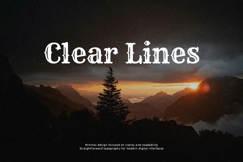Rye Font Serif Font Preview for Headline