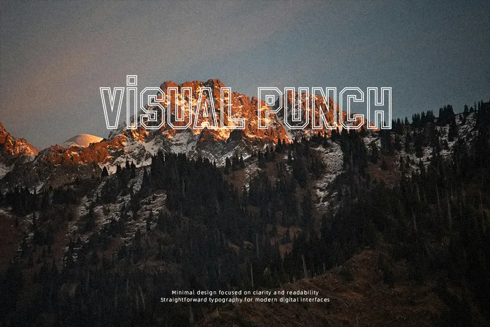 Sablon Up Font Font Preview for Vintage Poster