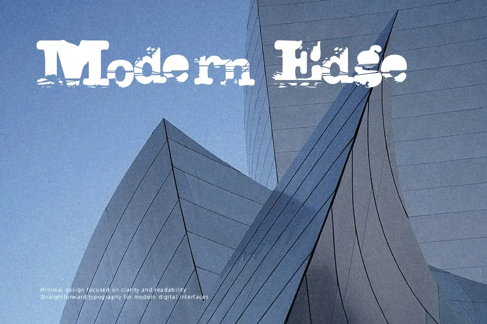 Sacrafical Font Font Preview for Poster