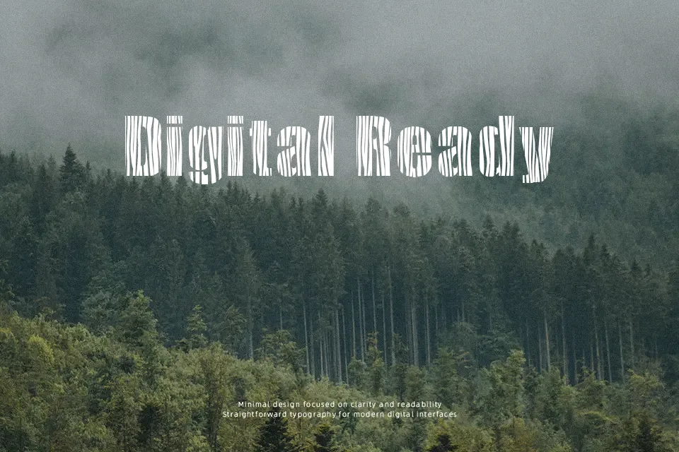 Safari Zebra Font Font Preview for Playful Mood