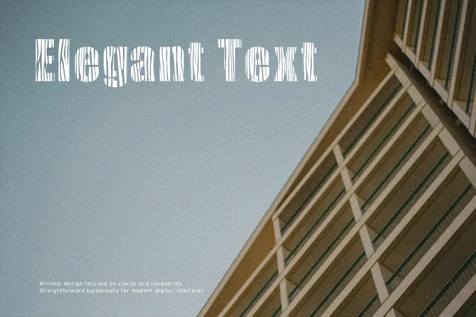 Safari Zebra Font Font Preview for Packaging