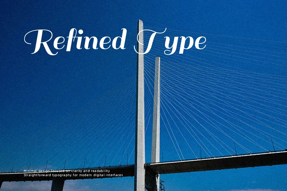 Sail Font Font Preview for Classic Headline