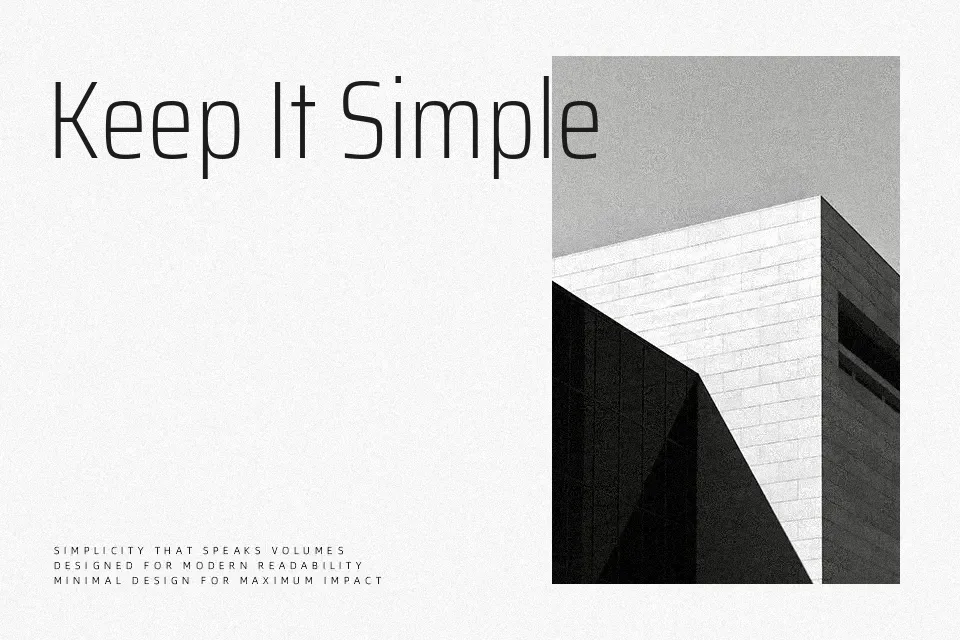 Saira Condensed Font Font Preview for Clean Editorial