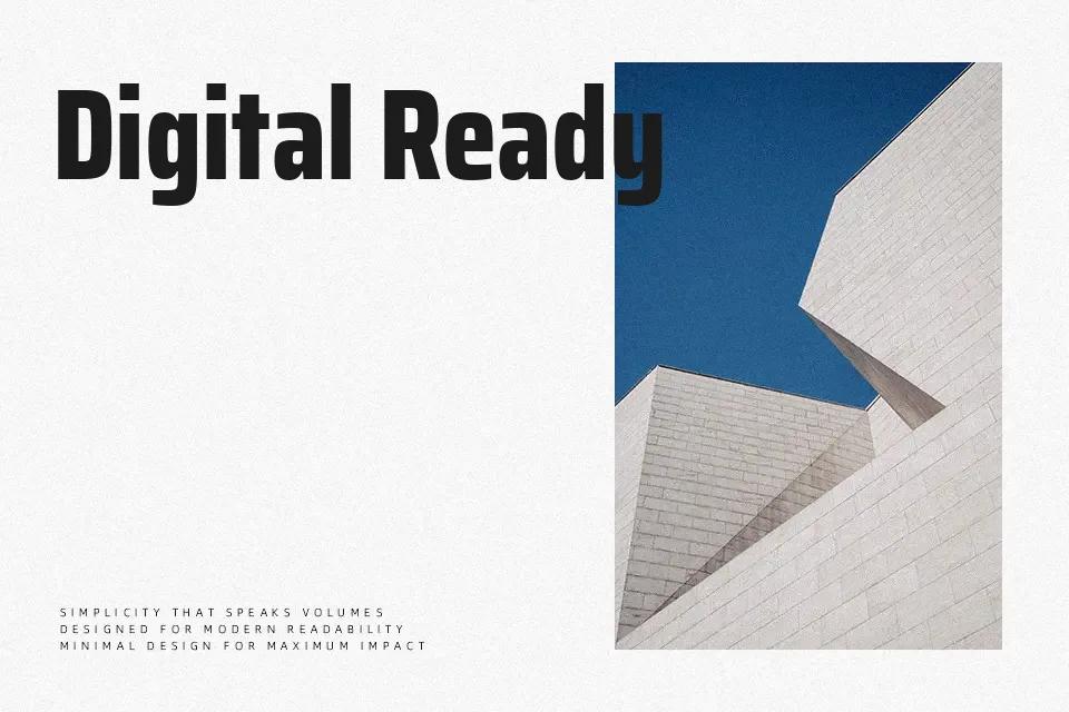 Saira Condensed Font Font Preview for Professional Editorial