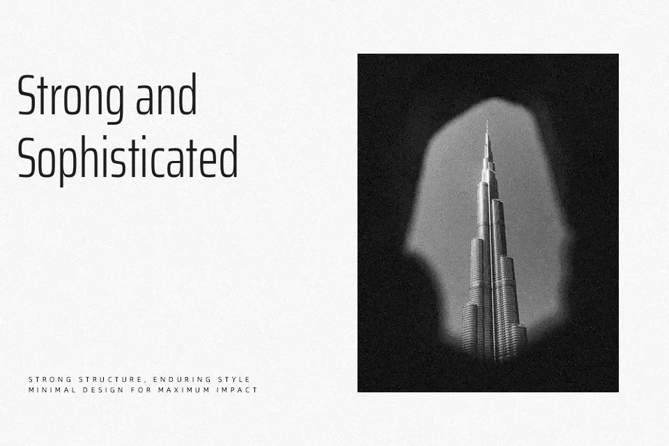 Saira Extra Condensed Font Condensed Font Preview for Editorial