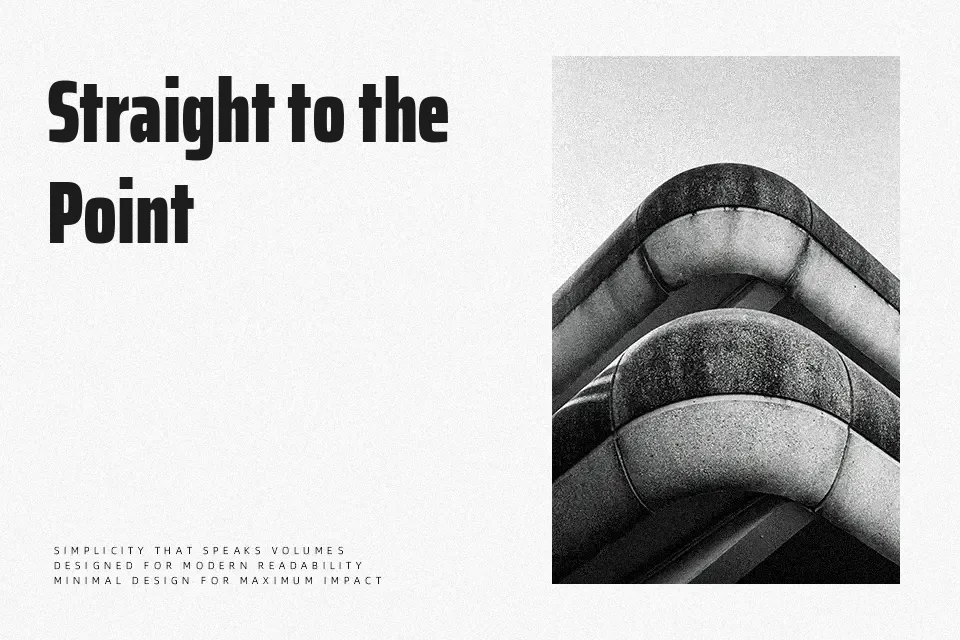 Saira Extra Condensed Font Font Preview for Tech Headline