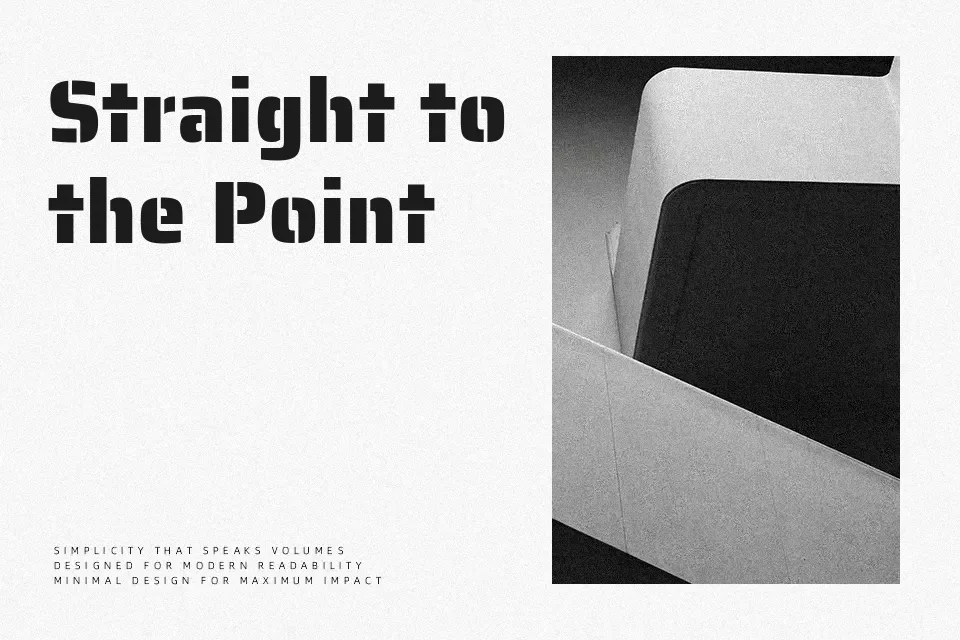 Saira Stencil One Font Font Preview in Latin