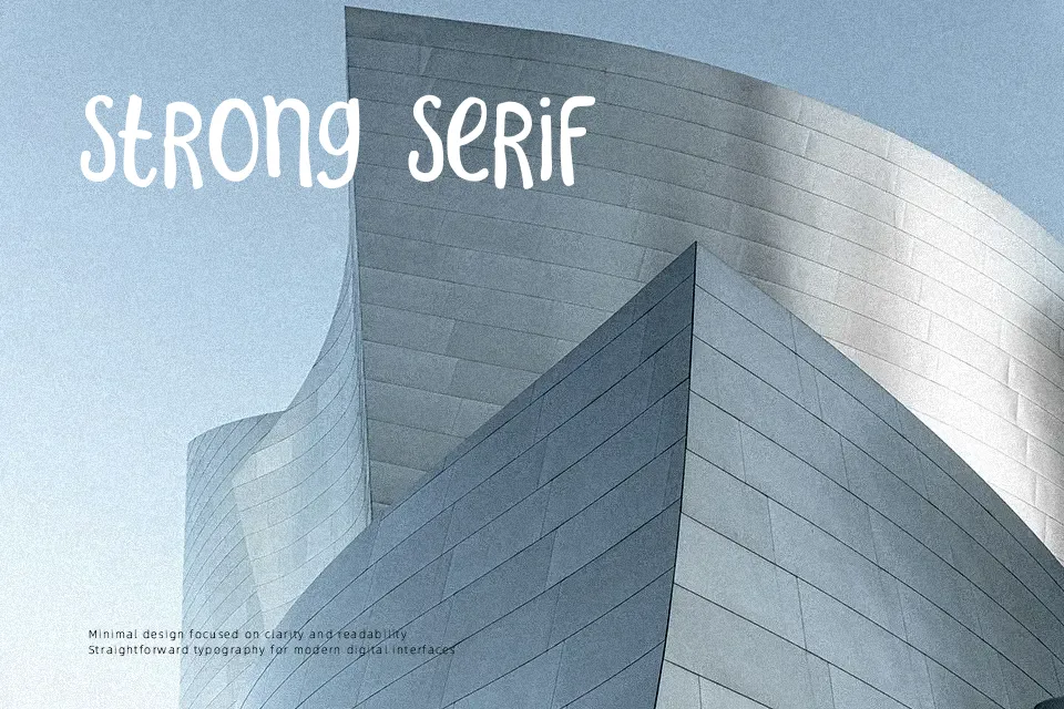 Sakra Font Handwritten Font Preview for Poster