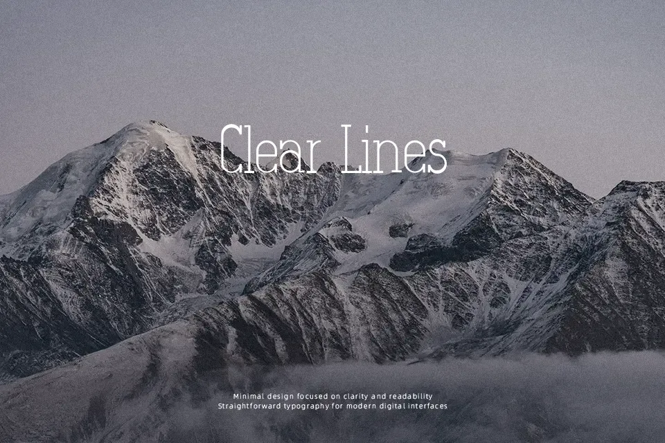 Salamandre Font Font Preview for Classic Advertising