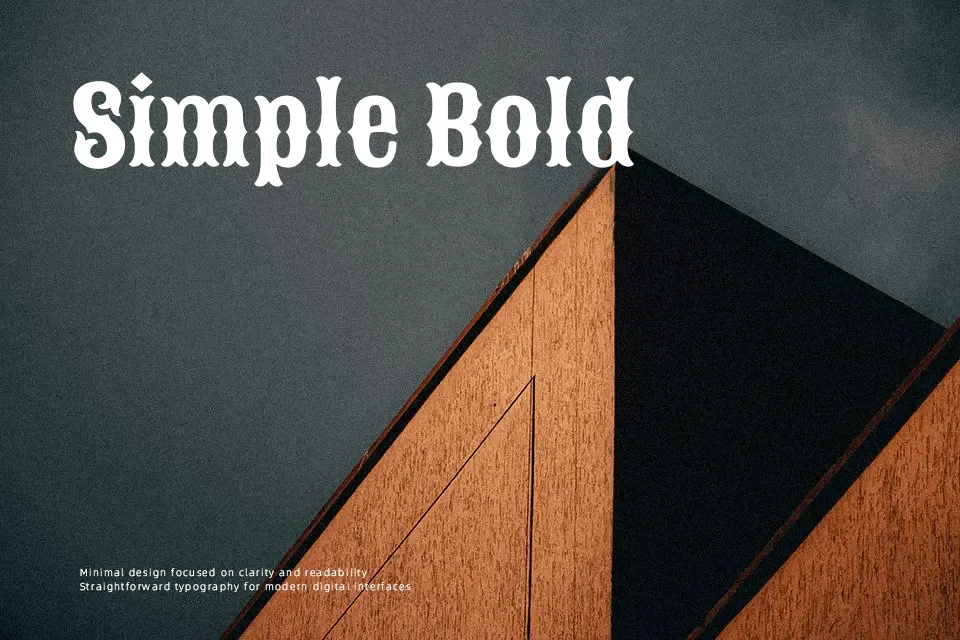 Sancreek Font Font Preview for Vintage Advertising