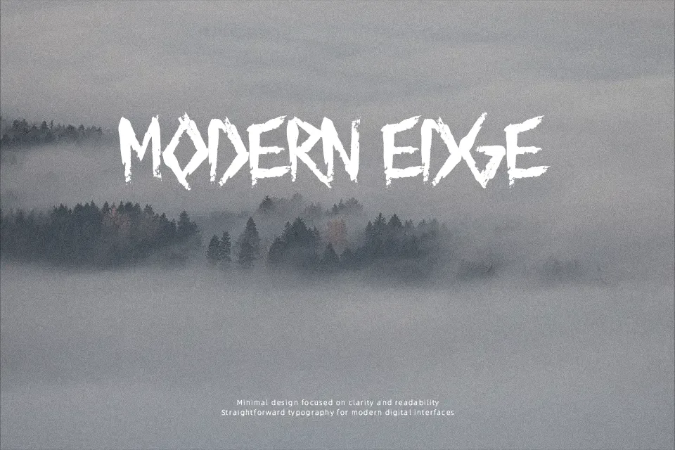 Sanguis Noctis Font Brush Font Preview for Halloween