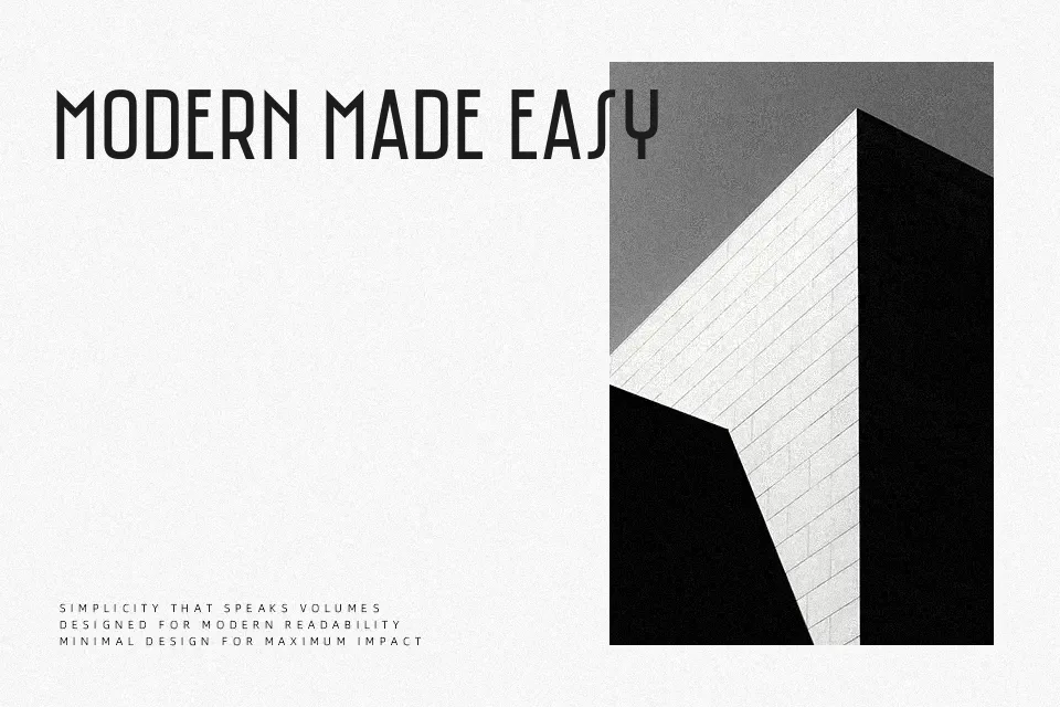 Saniretro Font Sans Serif Font Preview