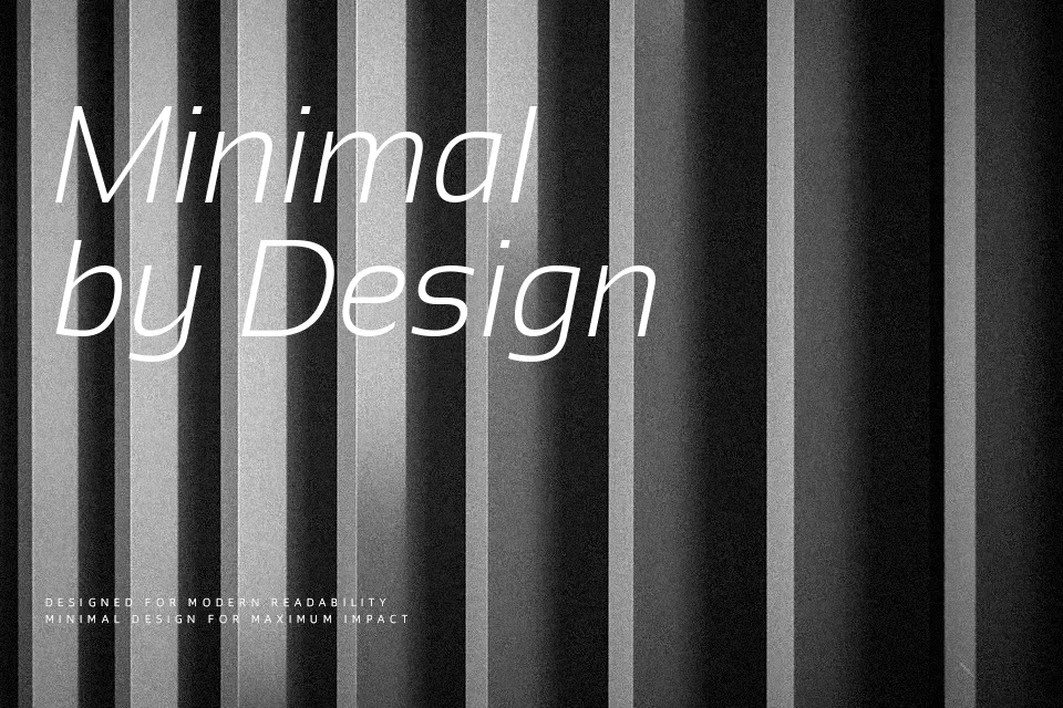Sansation Font Font Preview for Professional Branding
