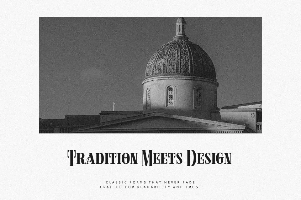 Sarcastic Nova Font Serif Font Preview for Headline