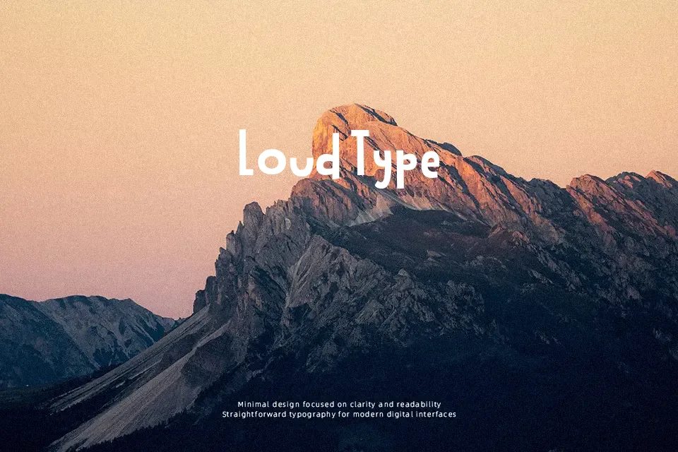 Satin Blues Font Font Preview for Creative Poster