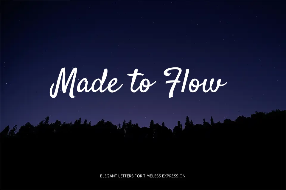 Satisfy Font Font Preview for Social Media