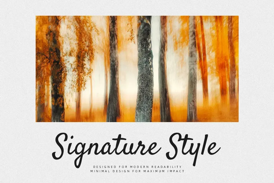 Satisfy Font Font Preview for Retro Invitation