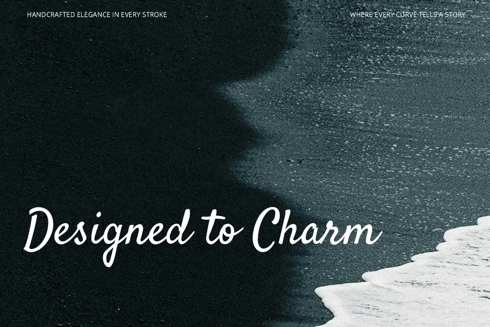Satisfy Font Font Preview for Retro Wedding