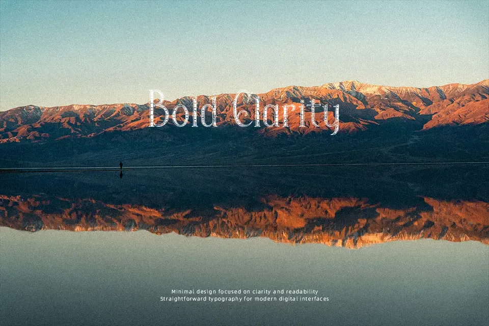 Savana Font Serif Font Preview for Packaging