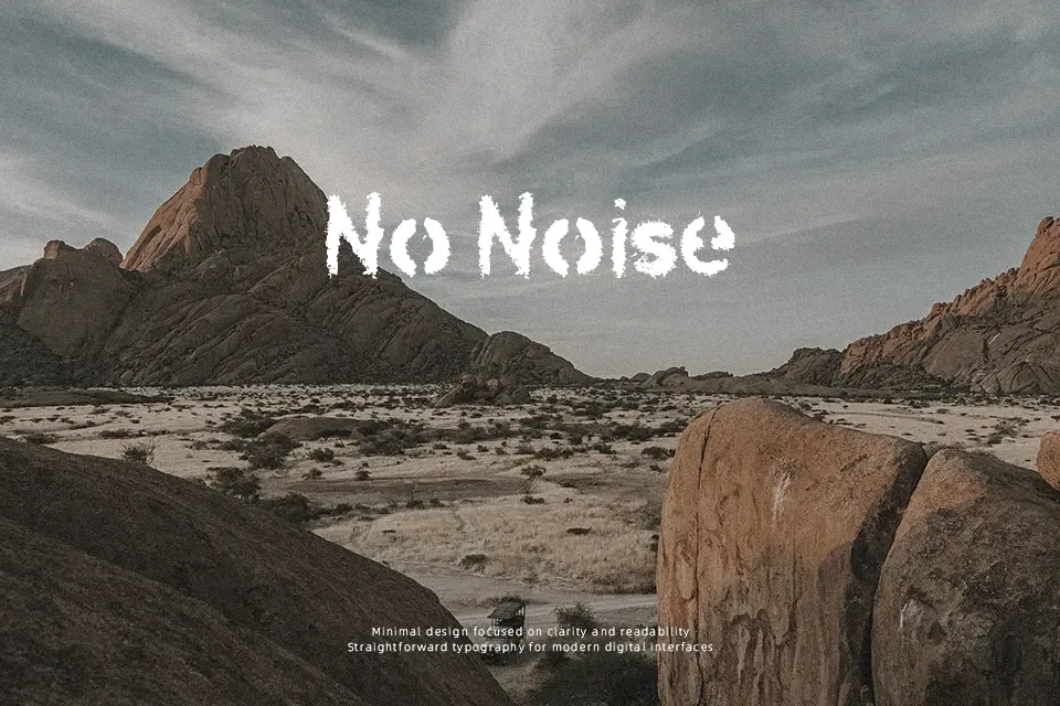 Schablona Dirt Font Font Preview for Grunge Packaging