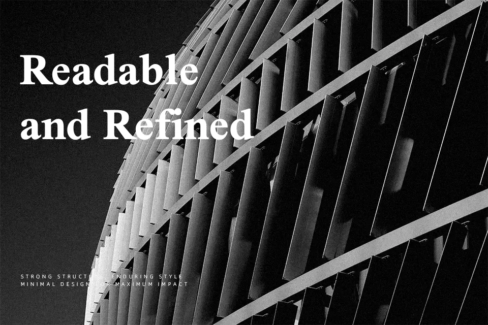 Scheherazade New Font Serif Font Preview for Editorial