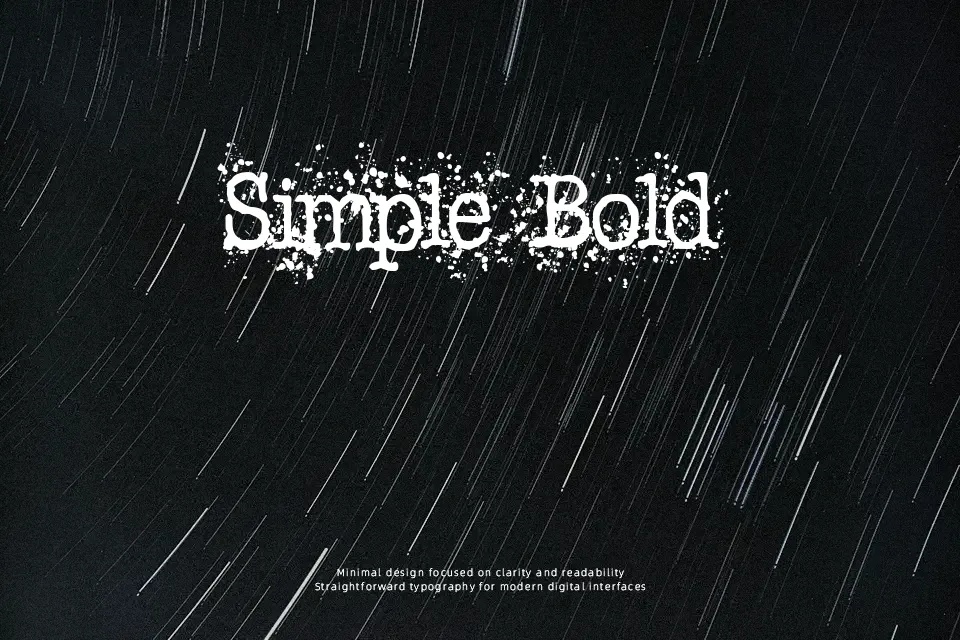 Schreibmaschine Font Font Preview for Vintage Headline