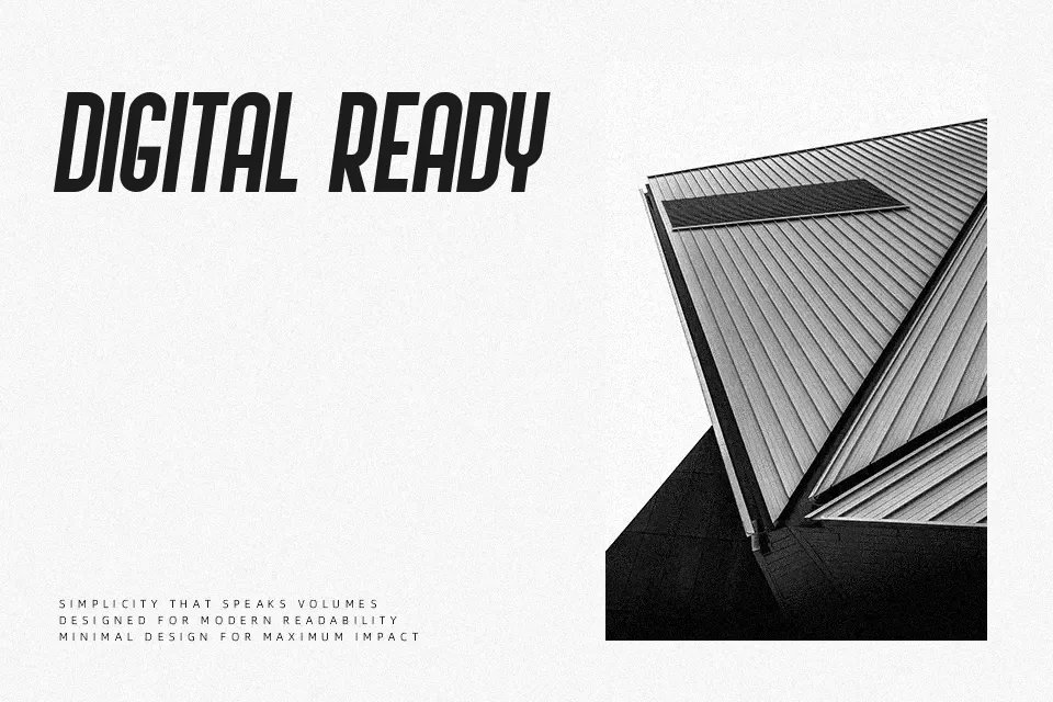 Schwarzenberg Font Font Preview for Retro Poster