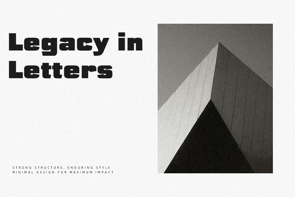 Science Gothic Font Font Preview for Creative Mood