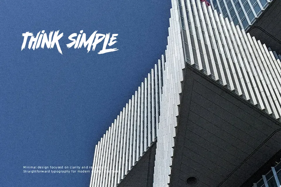 Scramble Storm Font Font Preview for Grunge Mood