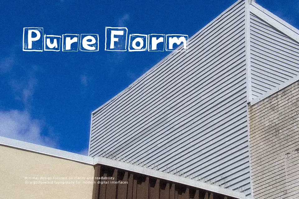 Scraper Font Font Preview for Bold Music