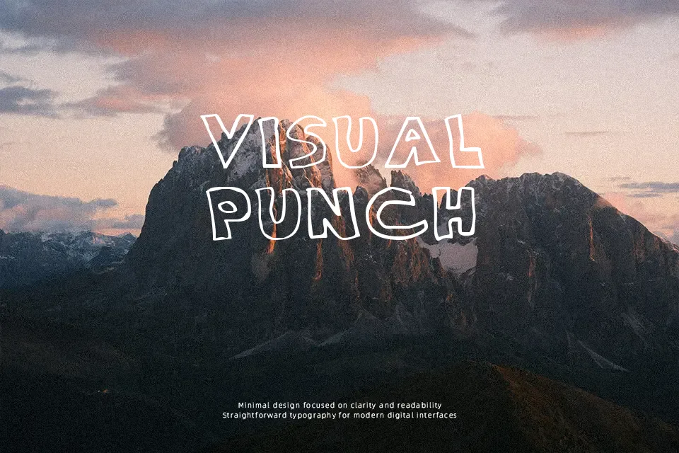 Scrawllege Font Font Preview for Bold Poster