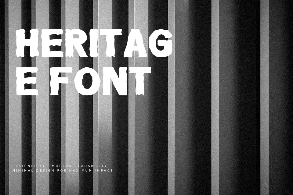 Screamous Font Font Preview for Modern Mood