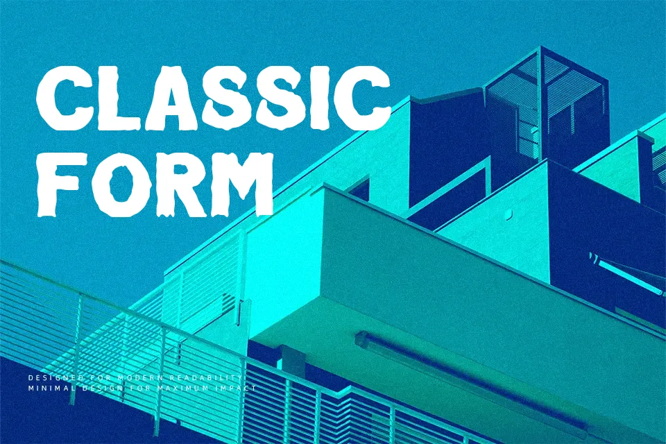 Screamous Font Display Font Preview for Poster
