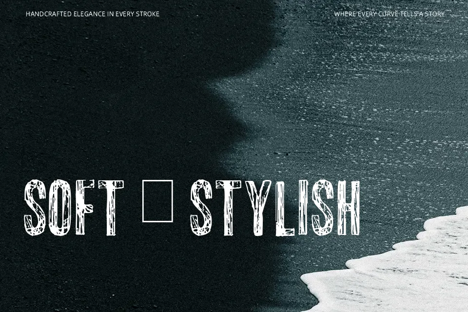Scribble 2 Font Font Preview for Rough Mood