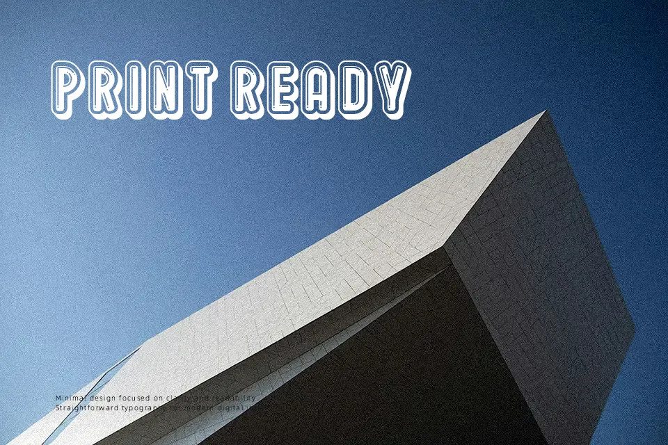 Scum Font Font Preview for Packaging